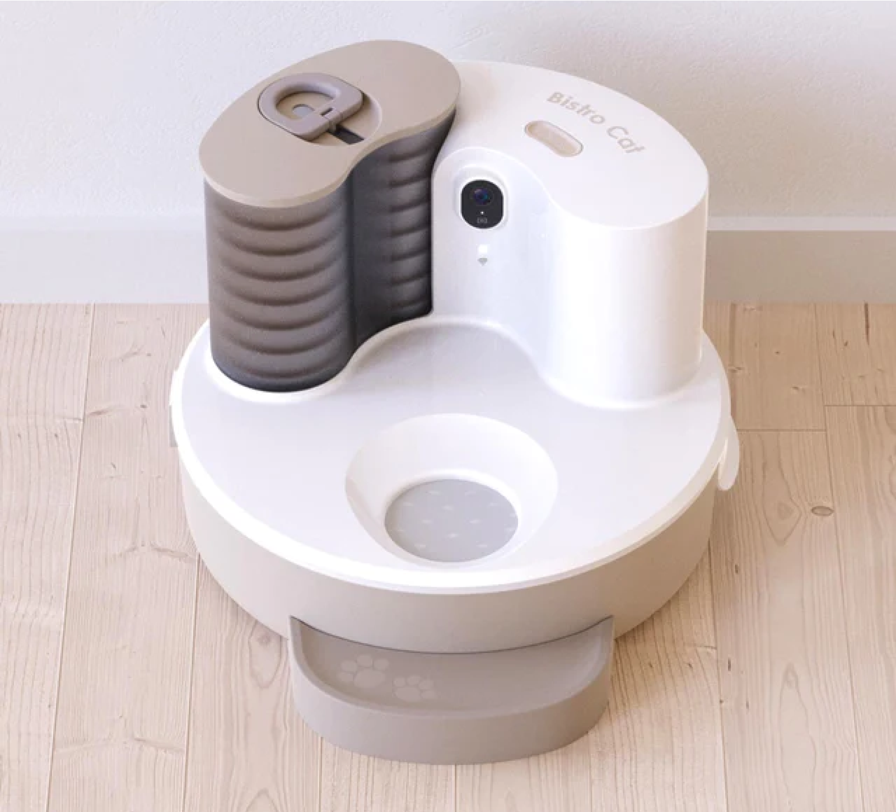 BistroCat The world s first automated wet cat food feeder